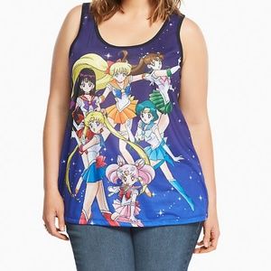 Sailor Moon Racerback Tank Top